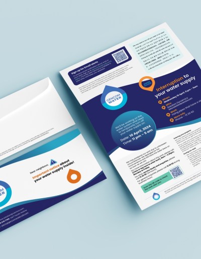 Envelope and letter design