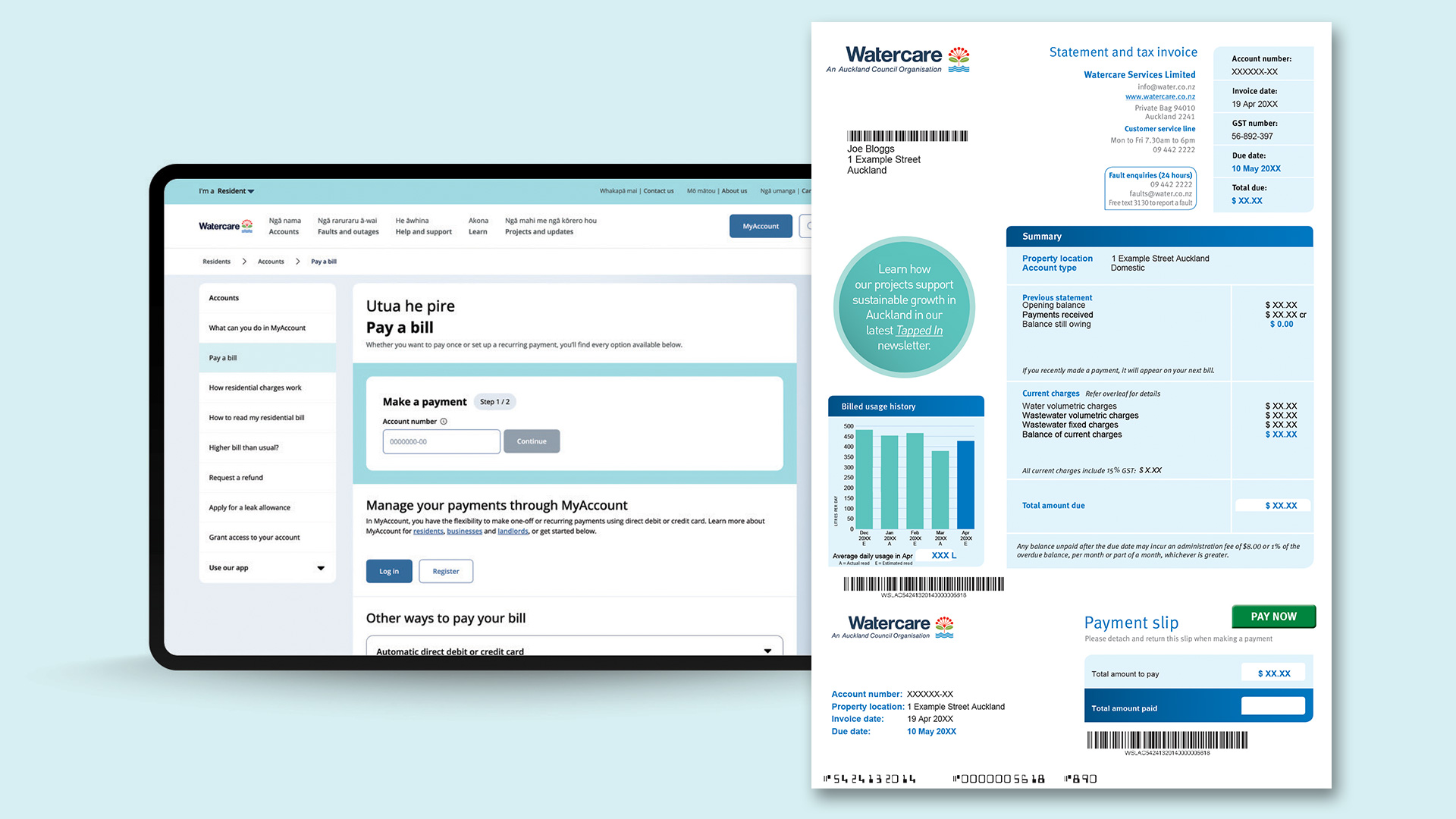 watercare bill